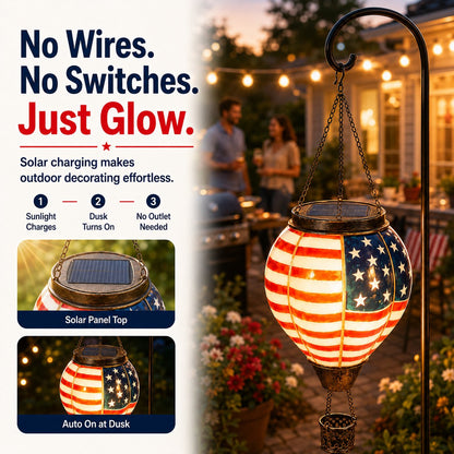 250th Anniversary Solar Hot Air Balloon Lantern