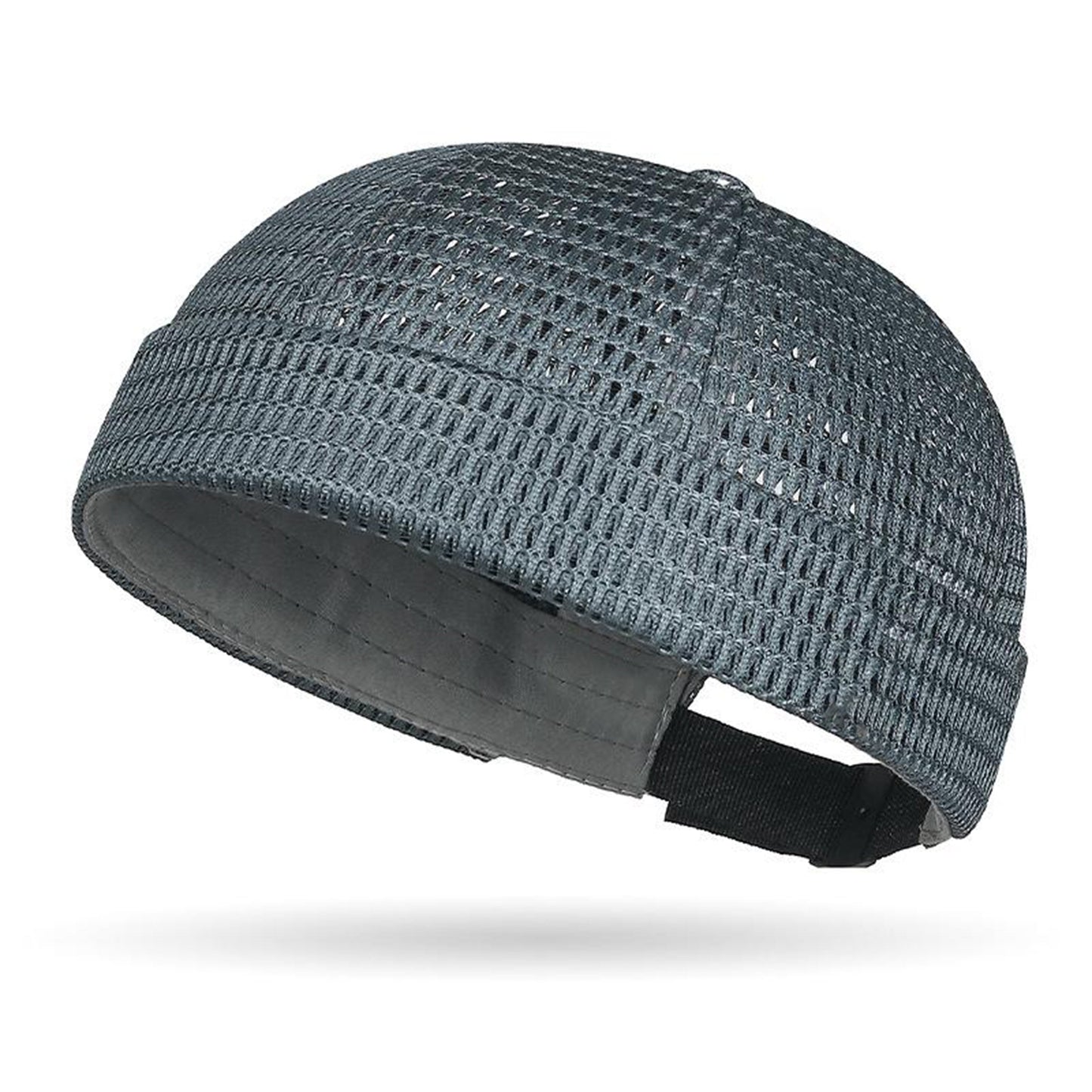 🔥Men’s Breathable Brimless Docker Hat – Lightweight Mesh Skull Cap for Summer Outdoor Wear