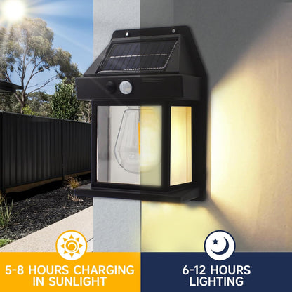 Powerful Solar Wall Lights with Automatic Activation