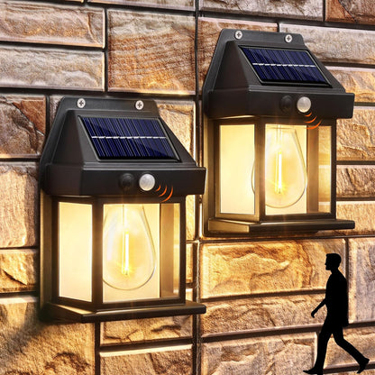 Powerful Solar Wall Lights with Automatic Activation