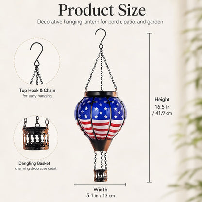 250th Anniversary Solar Hot Air Balloon Lantern