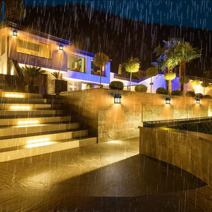 Powerful Solar Wall Lights with Automatic Activation