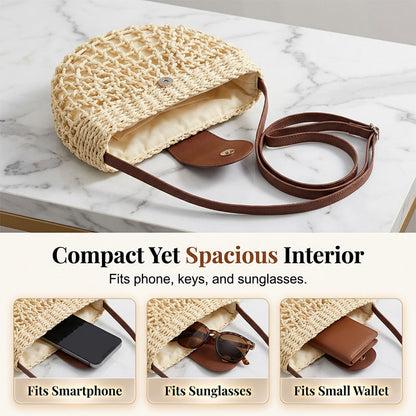 ⏰Woven Crossbody Bag for Women
