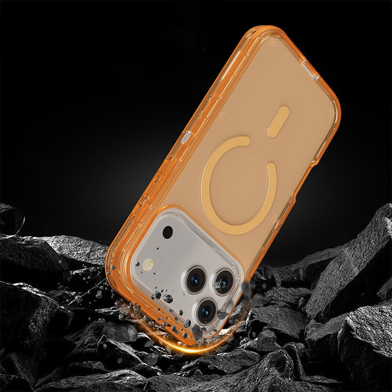 Shockproof Clear Magnetic Phone Case for 13-17 Series