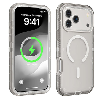 Shockproof Clear Magnetic Phone Case for 13-17 Series