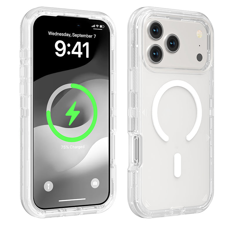 Shockproof Clear Magnetic Phone Case for 13-17 Series